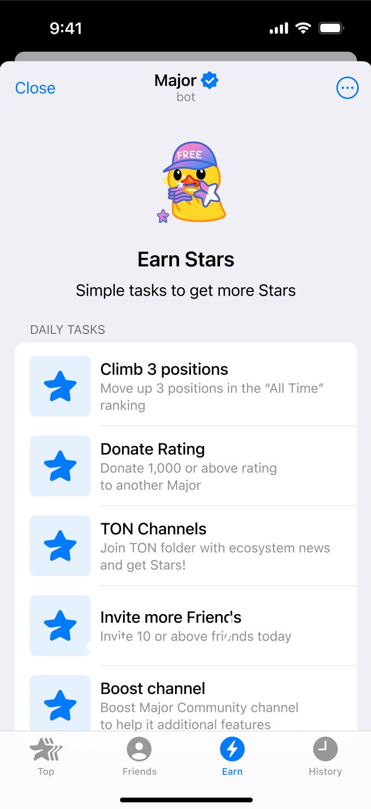 Telegram mini-apps