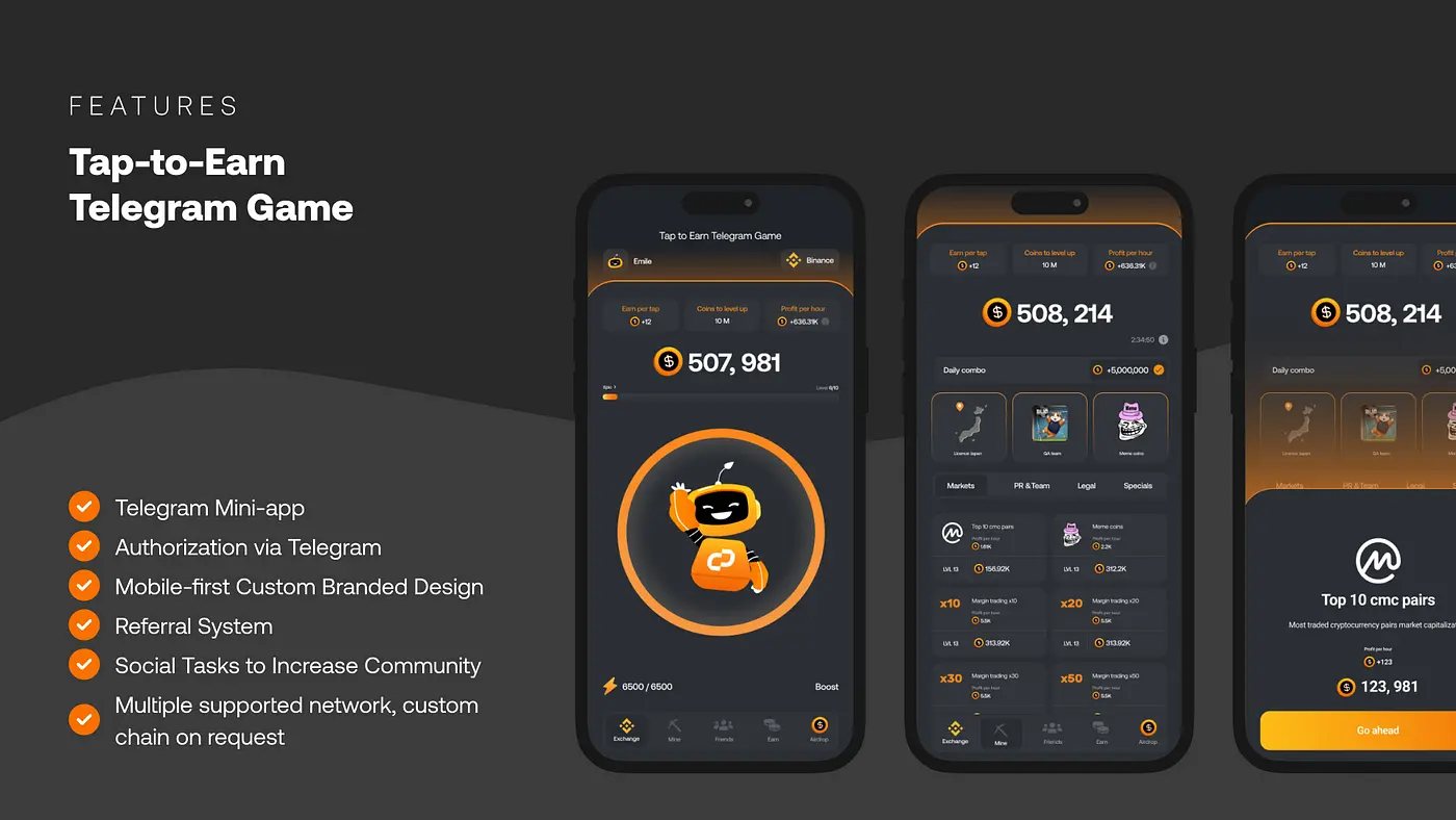 Telegram Web3 apps