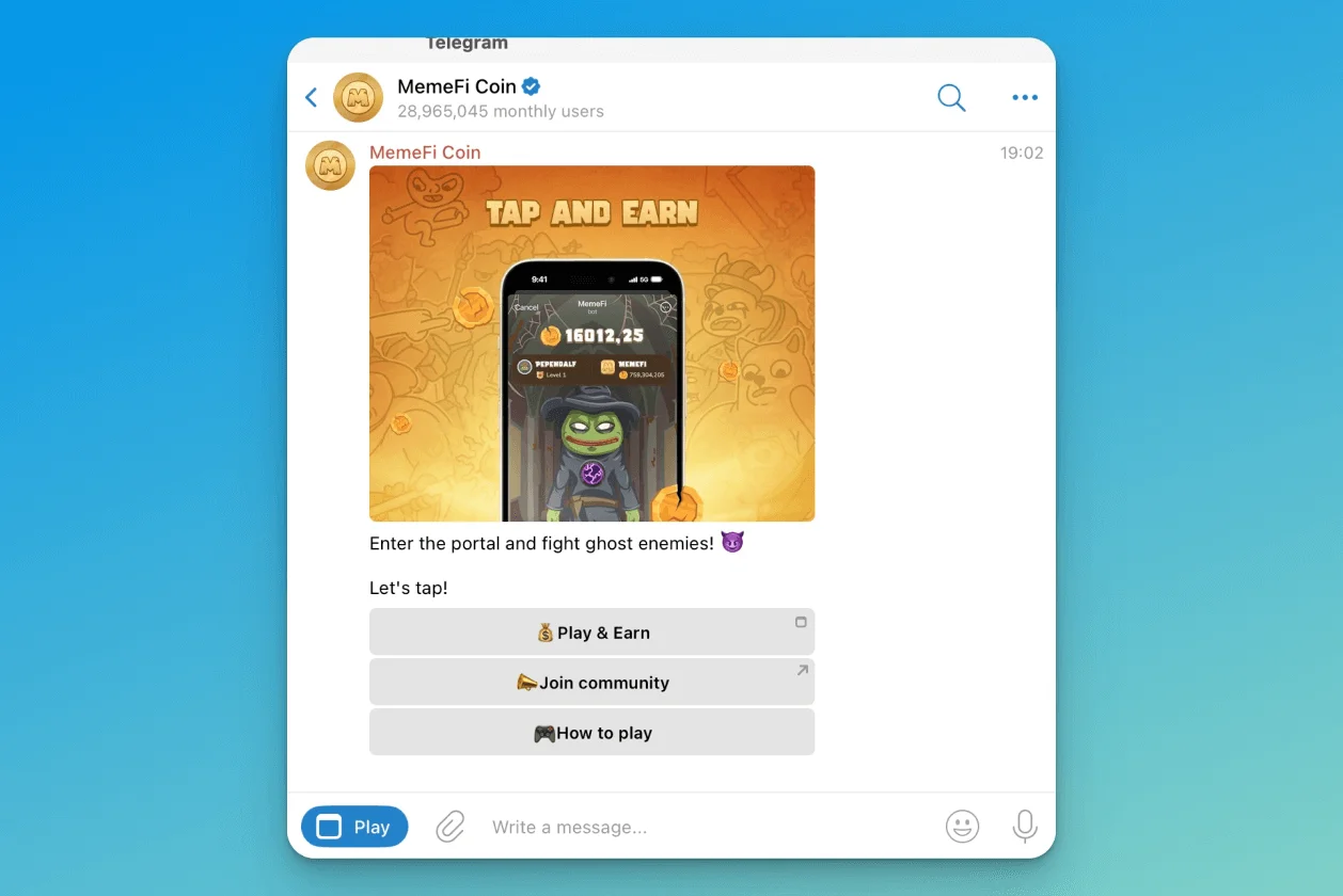 Telegram mini-apps