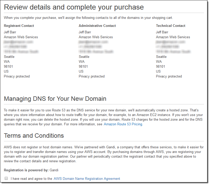 Domain Name Registration
