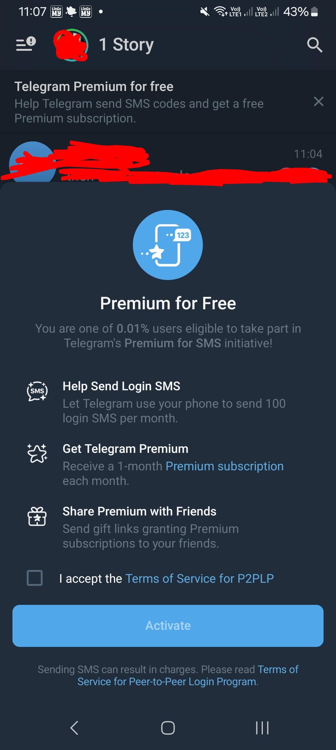 Telegram Premium Subscription