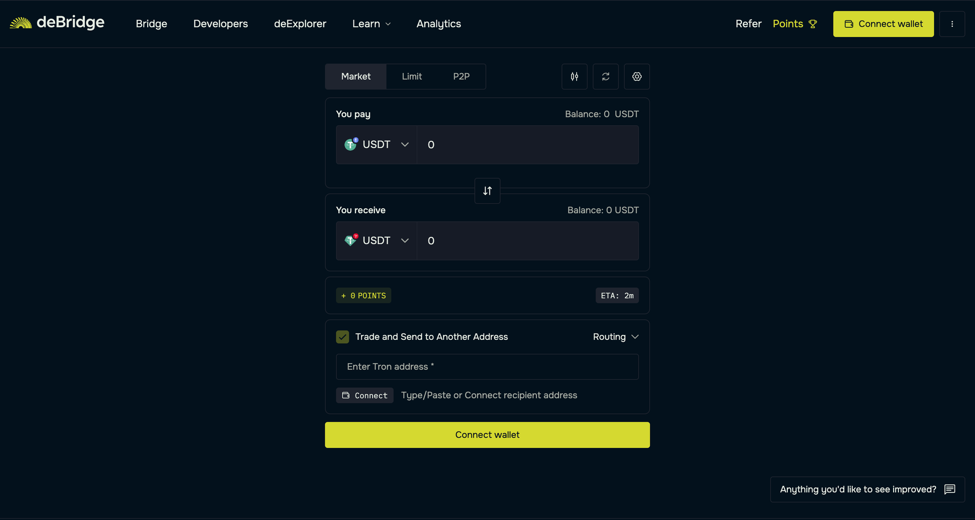 deBridge TON Ethereum bridge diagram