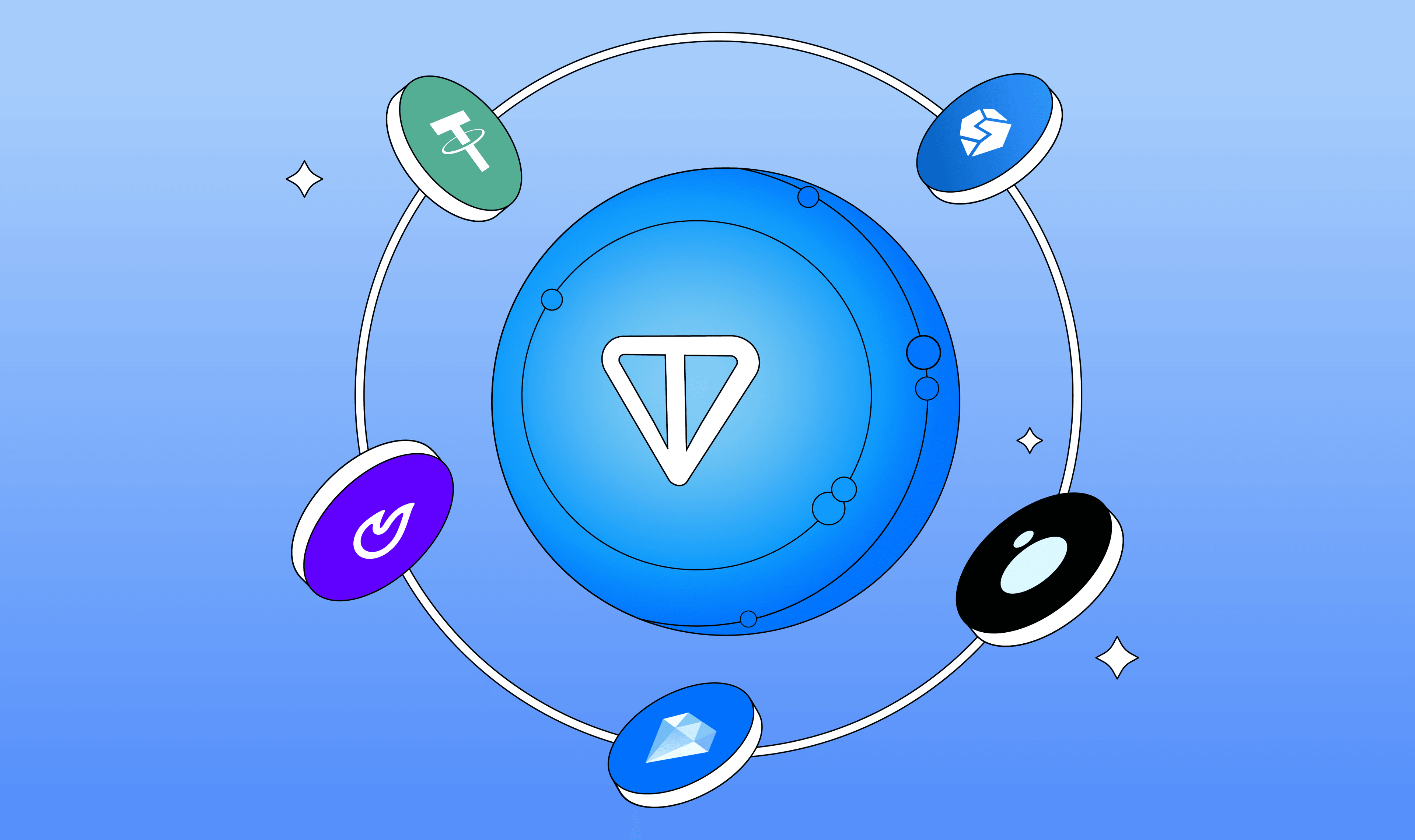 Jetton TON payment module icon